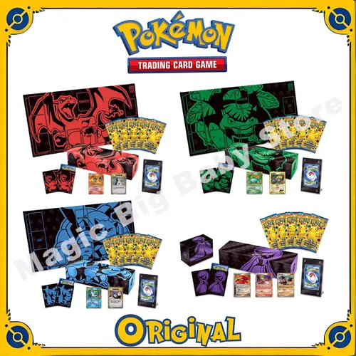 정품 포켓몬 PTCG 카드 소드 쉴드, 중국 25 주년 리자몽 문 이브이 블라스토이즈 레이콰자 컬렉션 박스  Best5