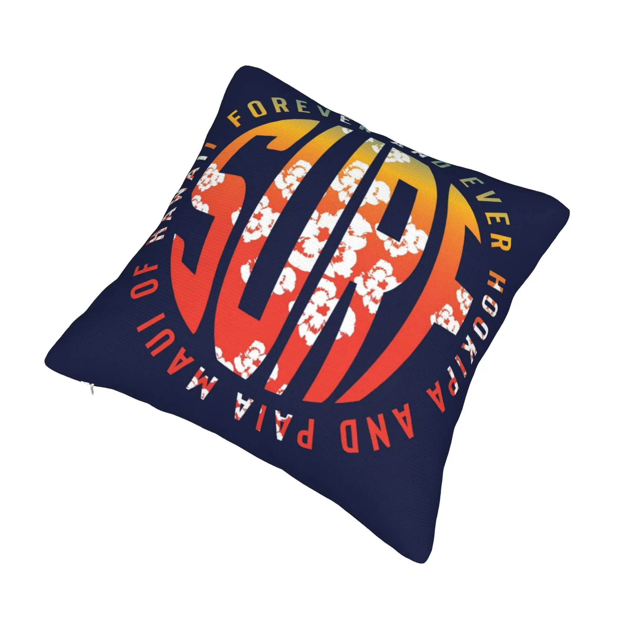 Nordic Style Funny Surfing Surfer Quotes Cushion Covers 45x45cm Polyester for Car Square Pillowcase Home Decorative