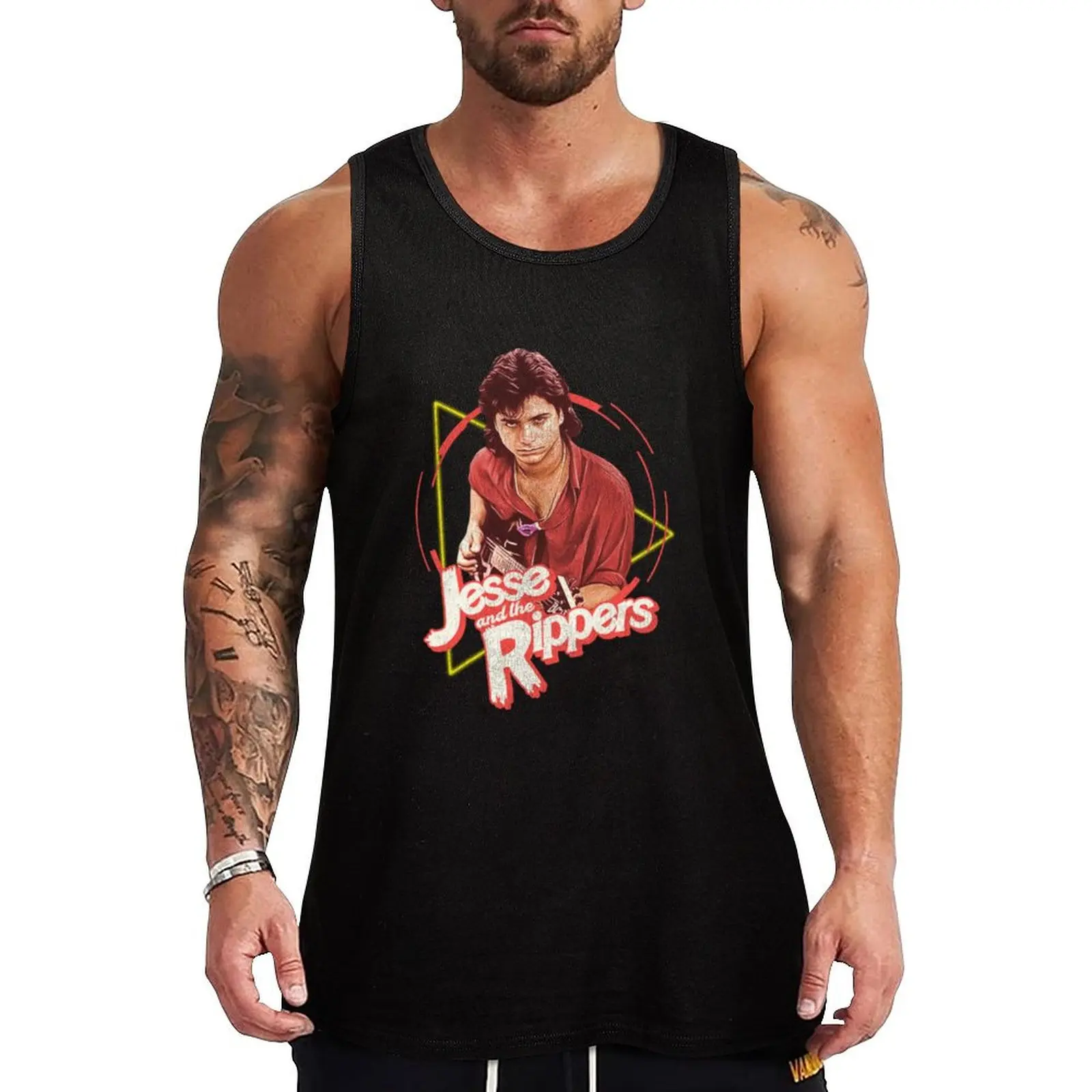 Full House T-ShirtJesse and the Rippers Forever Tour Tank Top gym clothes man Male vest