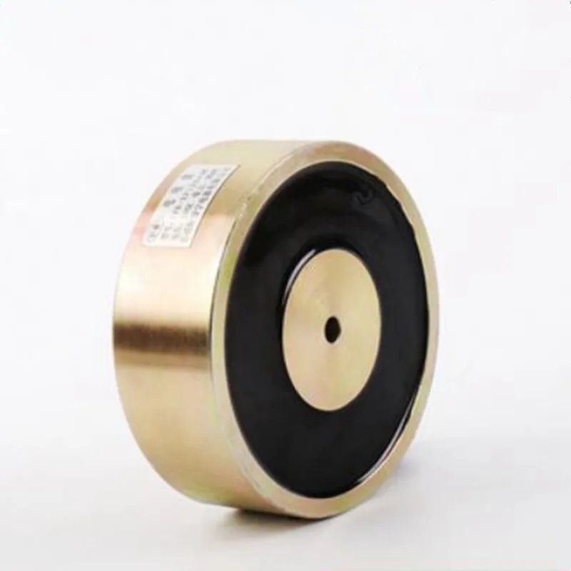 1pc magneti di tenuta solenoide DC 12V 24V elettromagnete P80 (diametro 80mm. 10 38 80mm altezza) 20KG/120KG/200KG/300KG forza
