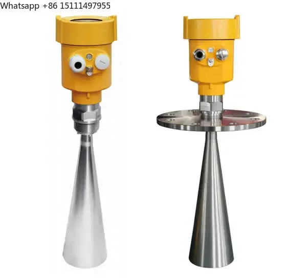 80GHZ Marine Oil radar Level Meter Liquid Solid radar Level Sensor 4-20ma HART RS485