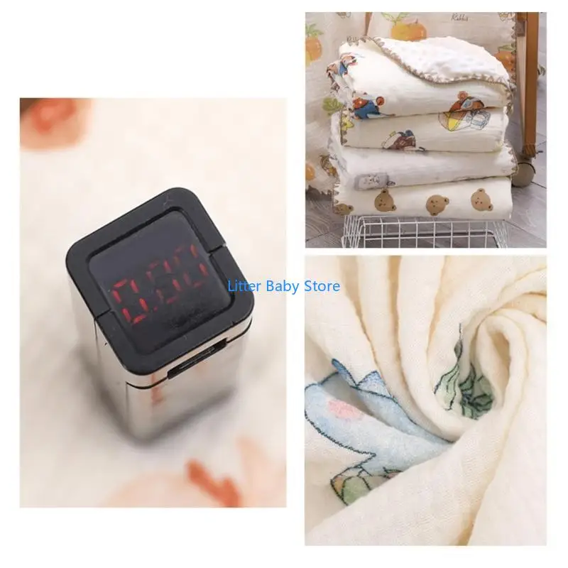 N80C Coperta leggera per neonati Coperta traspirante Coperta sottile per neonati Modello adorabile