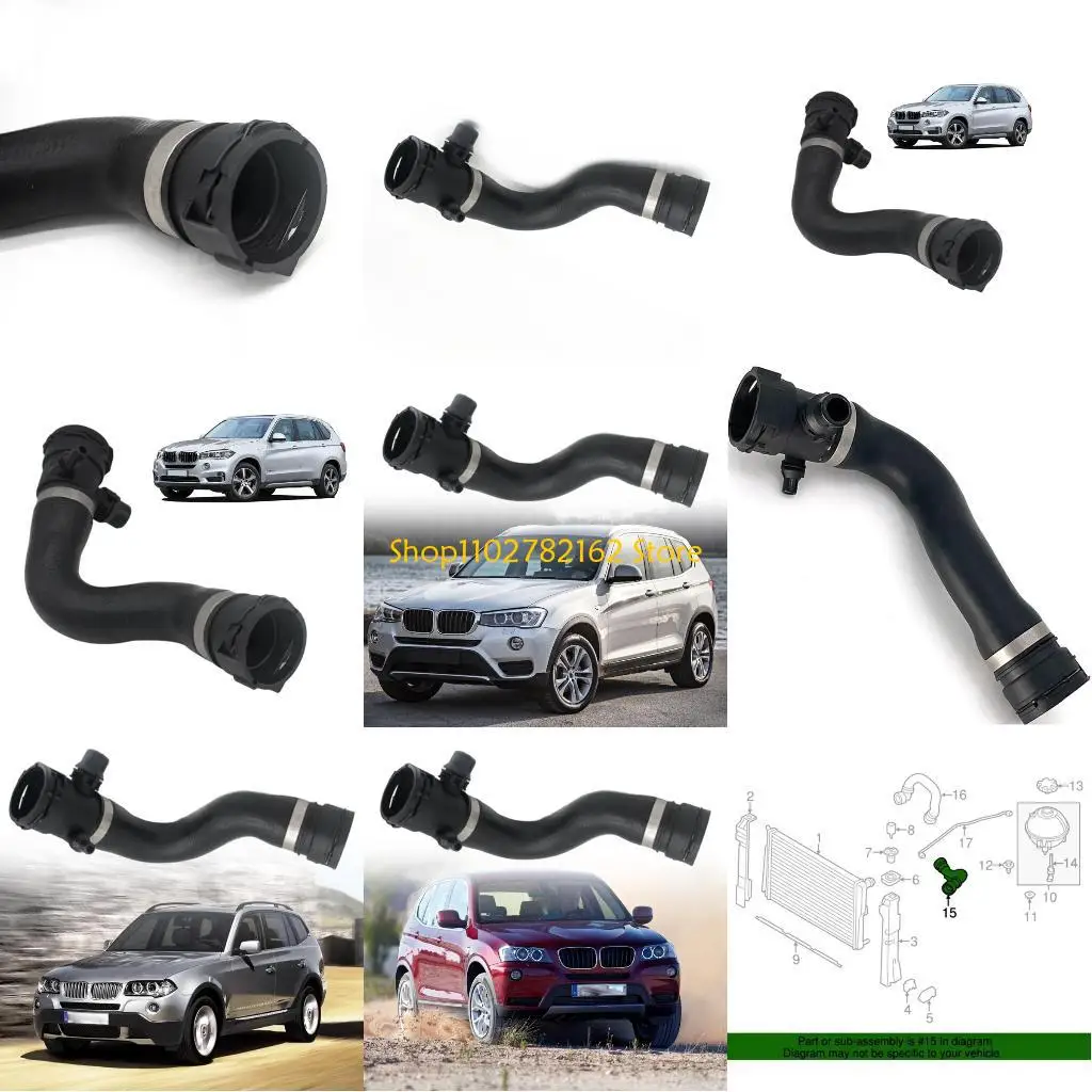 

547B Water Radiator Hose 17127646150 Engine Coolant Water Pipe Cooling System