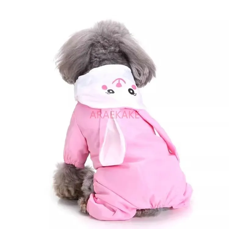 Popular pet supplies, dog clothes, raincoats, animal pet clothes, raincoats, cross-border dog raincoats, dog raincoats