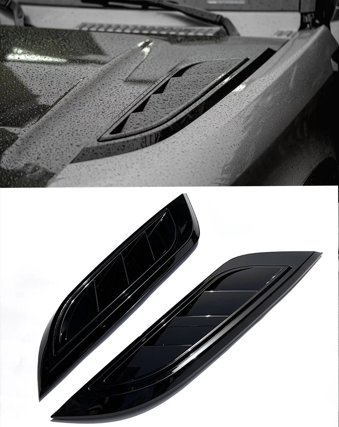 

Urban Style HOOD BONNET AIR VENT COVERS for LAND ROVER DEFENDER 90 110 L663 2020+ Car Accessories