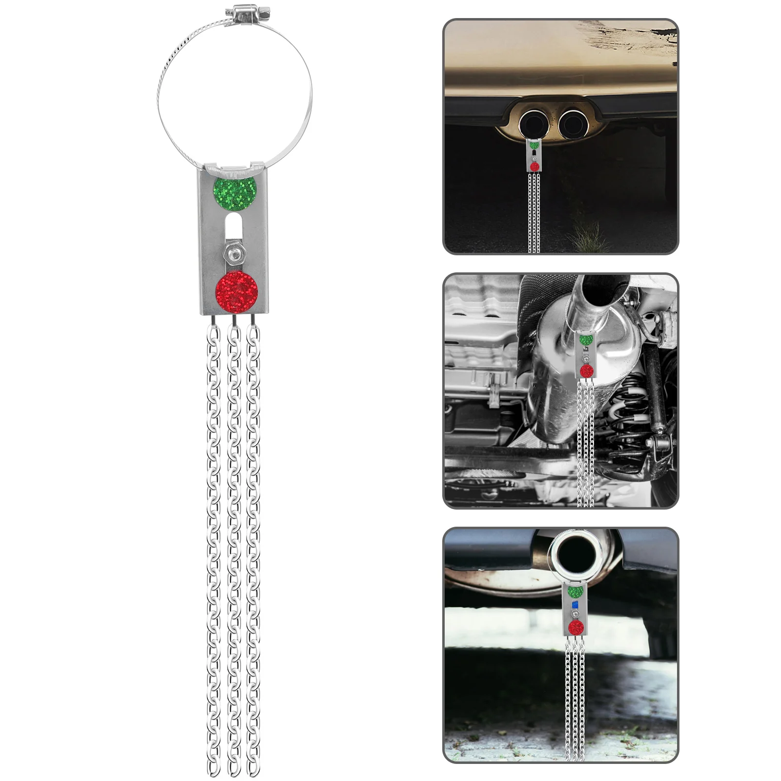 

3 pcs Car Anti Static Strap Tinned Iron Automotive Static For Vehicle Grounding Antistatic Strip Auto Discharge Tool