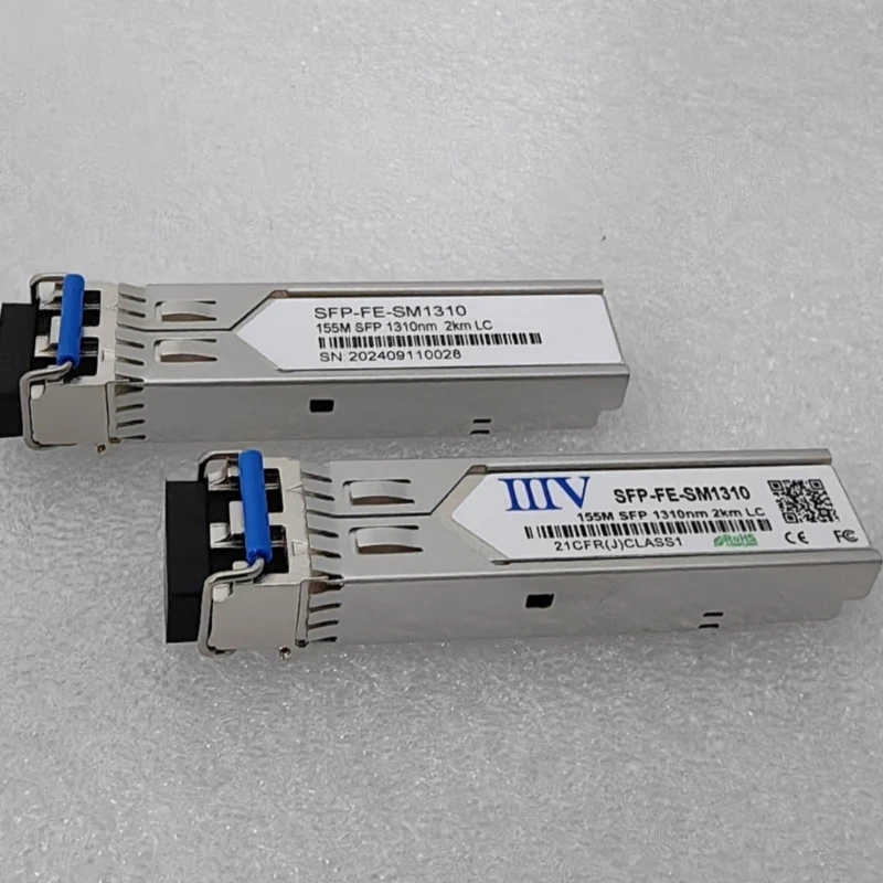 وحدة SFP البصرية 155 ميجابت في الثانية الوضع الفردي اثنين من الألياف لمسافات طويلة