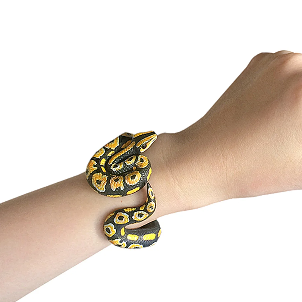 Kids Bracelet Childrens Children’s Creepy Fake Snake Simulation Halloween