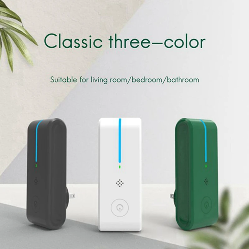 Plug In Air Purifier For Home Cleaner Small Air Ionizer To Remove Smoke Portable Deodorizer Air Freshener