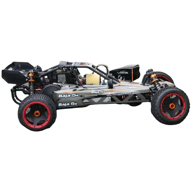 Wholesale 2.4G 1/5 RC Gas Powered 2WD Buggy 30CC engine with metal gear box Saiya rc car baja 5b for sale