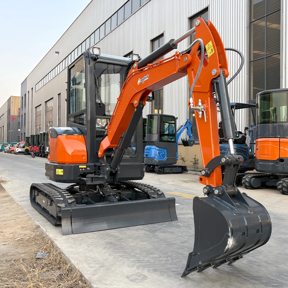 Customizable Multifunction 25 Ton Mini Excavator Kubota EPA Certified Diesel Engine Farm Trenching