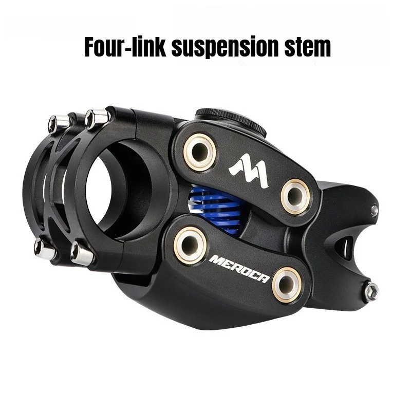 bicycle-four-link-shock-stem-318-90mm-aluminum-alloy-xc-grave-road-mountain-bike-risers-suspension-stems
