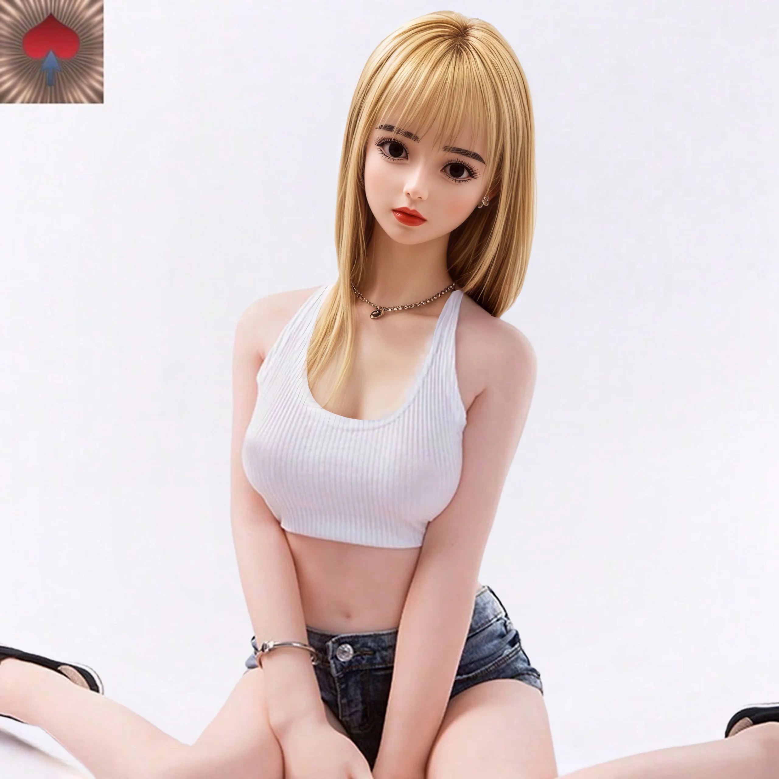 Anime Cosplay 150 cm/121 cm TPE petite réaliste Silicone Mini poupée douce Anime figurine poupée douce vraie peau toucher