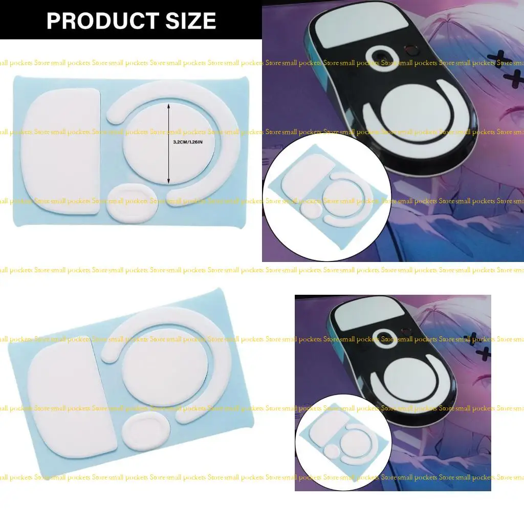 

R1WD ICE Edition Mouse Glides for GPROX Superlight Mouse Skates Mouse Feet