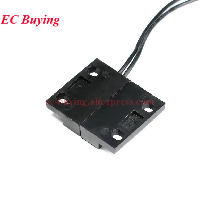 1-10Pcs PS-3150 Reed Switch Sensor PS3150 Normally Open NO Proximity Magnetic Door Window Contacts 30cm Wire Inductance Distance