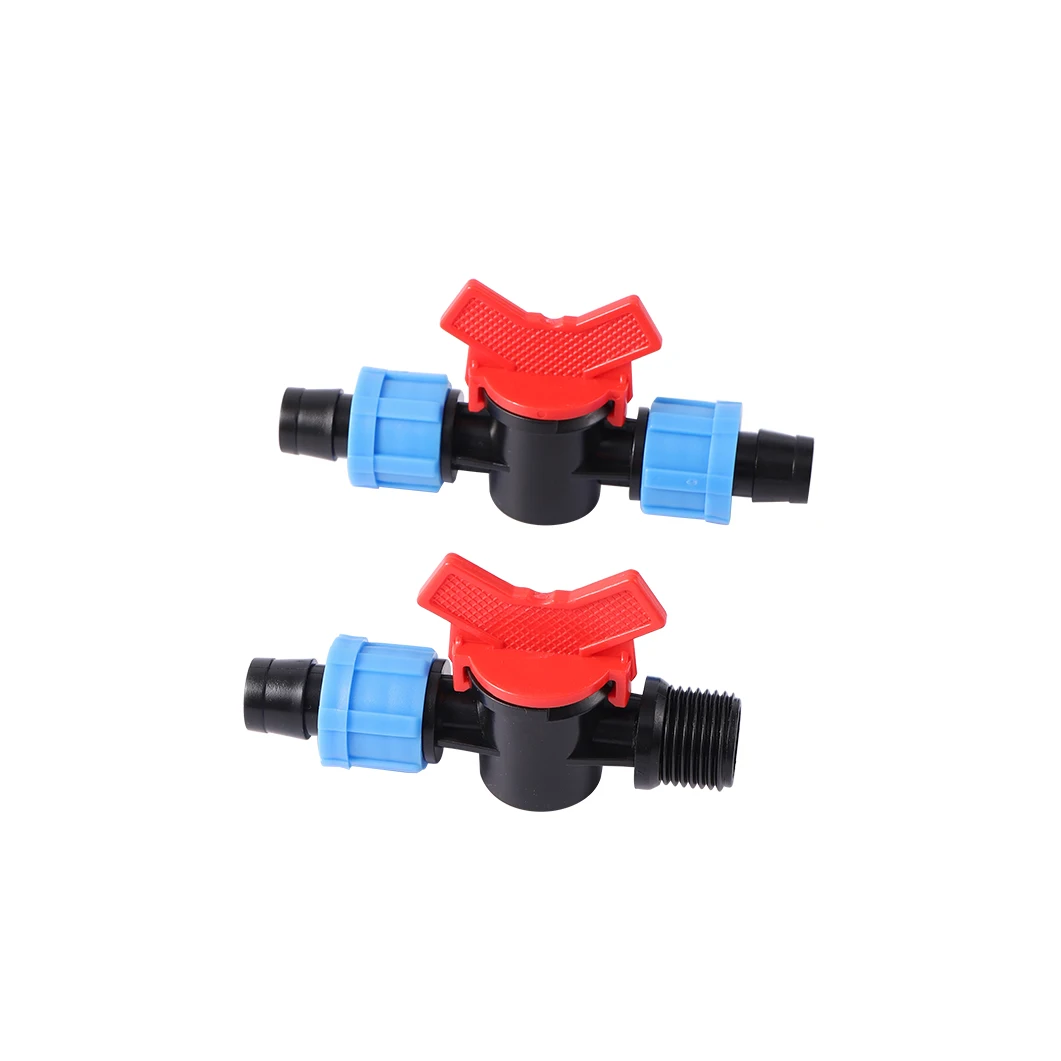 DN17 Drip Tape Valve Pipe Locked Valve 1/2