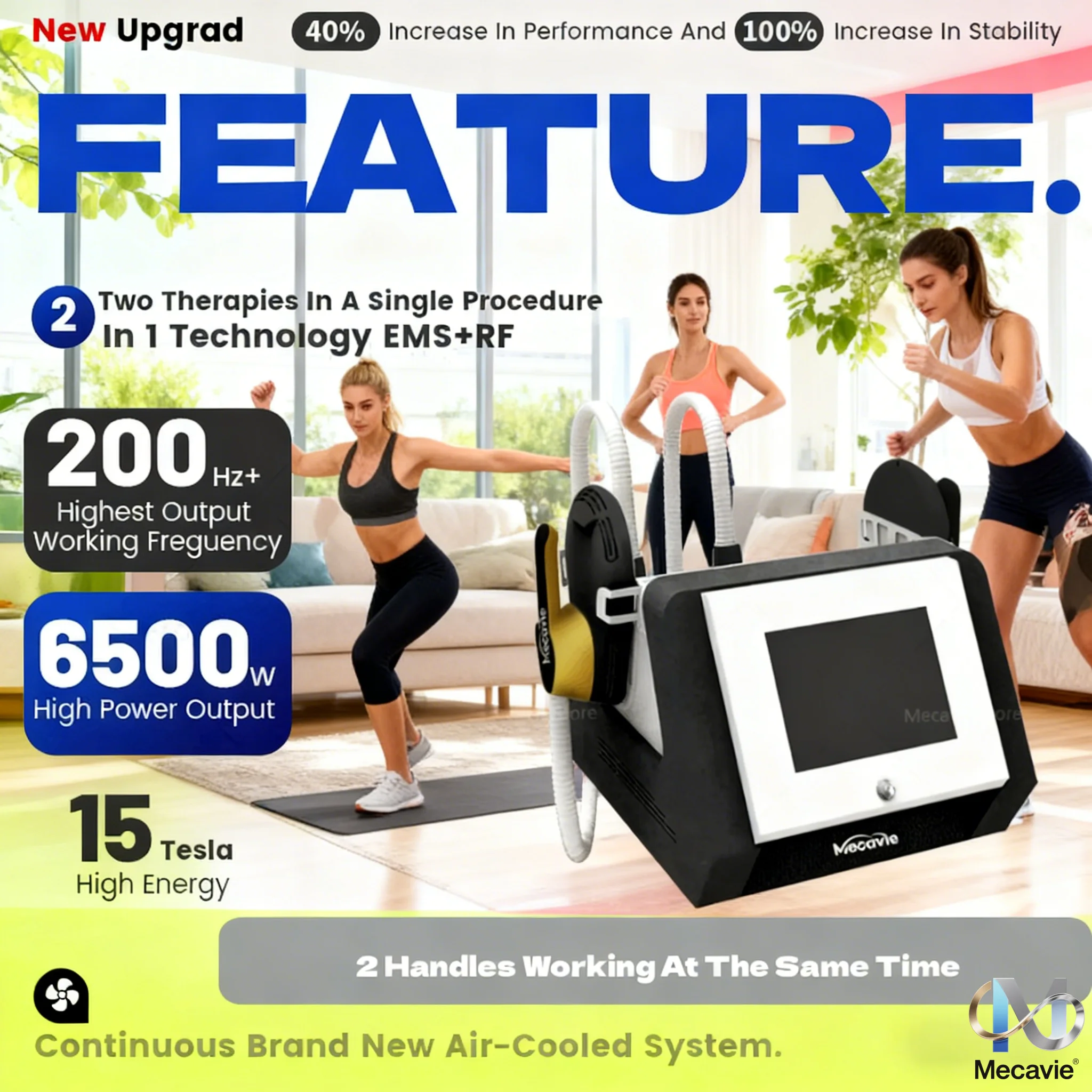 2026 الطاقة الكهرومغناطيسية المهنية EMS تقلص عضلات الجسم حرق الدهون بناء العضلات الوزن آلة تخسيس الجسم #1