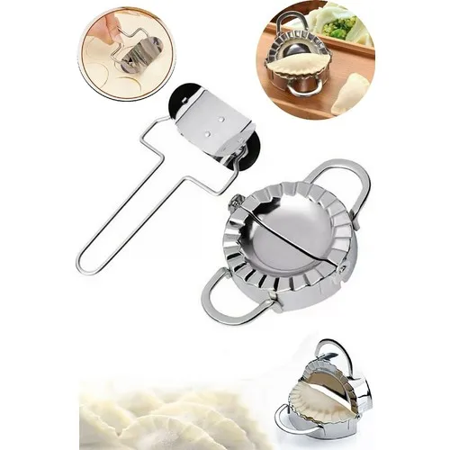 Zuzu Made Stainless Steel Ravioli Ravioli Mold Poğaça Dough Cutting Mold Dough Shutdown