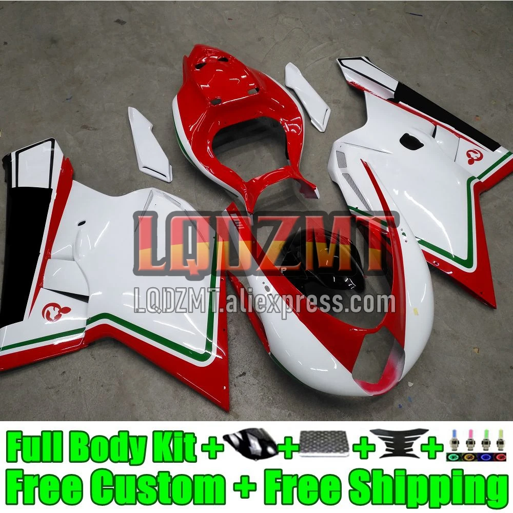 Body For MV Agusta white red F4 R312 750S 1000 R 750 1000CC Kit 11No.10 1000R 312 1078 1+1 2005 2006 MA MV F4 05 06 Fairings