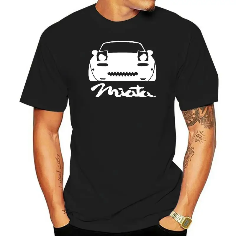 2020 Cool Miata Angry Eyes Lowered Racing Speed JDM Maz T-SHIRT Tee