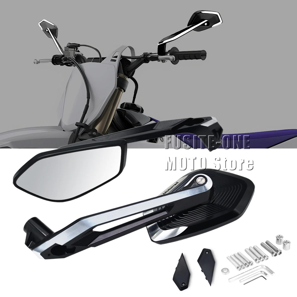 

Motorcycle accessories motorcycle rearview mirror motorcycle side mirror For Yamaha YZ65 80 YZ85 YZ125 YZ250