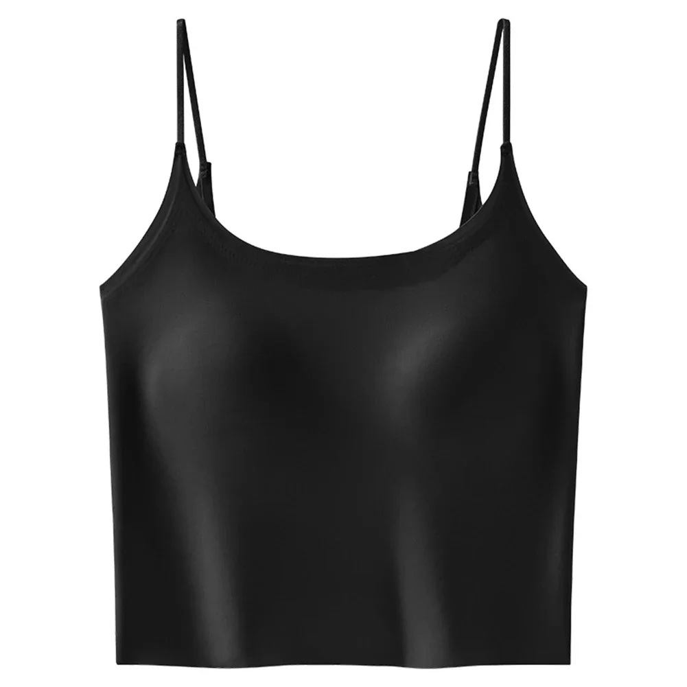 

Chest Pads Summer Outer Wear Daily Wear Solid Color Spring Summer Autumn Square Collar Casual Style For Daily Wear