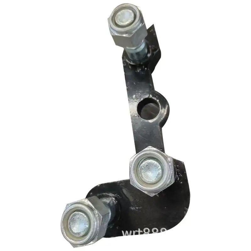 L Bracket Three-hole Thumb Clip Quick Connection Support and Connection Excavator Thumb Clip