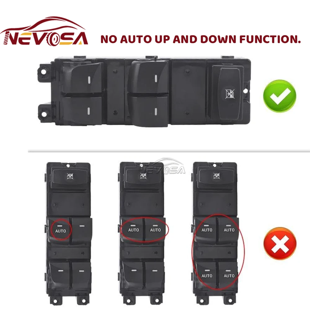 For Hyundai I30 2012 2013 2014 2015 2016 Master Left Hand Drive Power Window Control Switch Glass Button 93576-A6010 93570-A6560