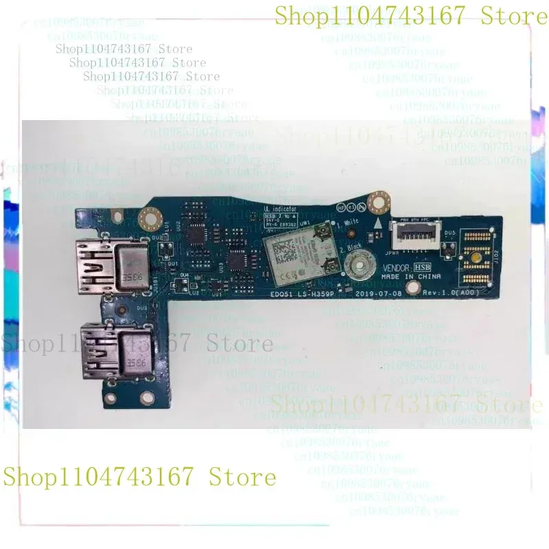 QIN NUOVO Per Dell Alienware M15 R2 USB Rete WiFi scheda madre NIA01 LS-H359P