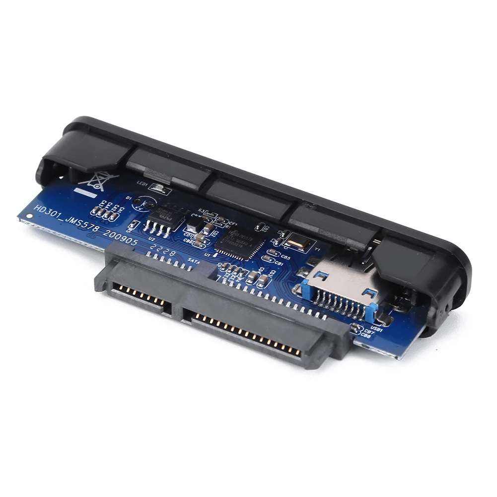 5 Гбит/с Корпус HDD Case 2.5in USB3.0 Внешний Жесткий Диск Диск Случай SATA К USB Портативный Алюминиевый Сплав Устройство Хранения, С Сумкой