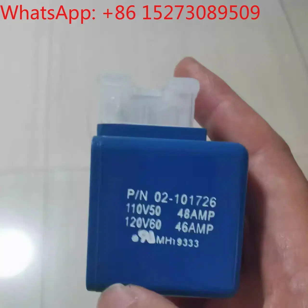 Solenoid valve matching coil P/N02-101726 101728