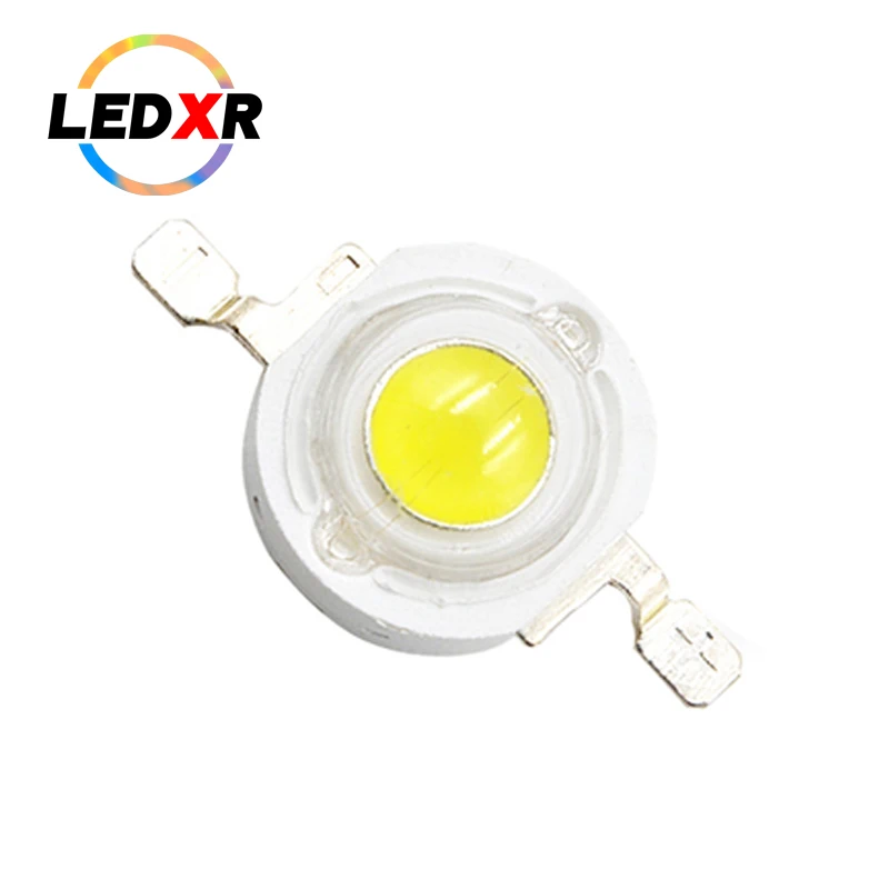 100pcs 1/3/5W high power LED 42mil chip lamp beads white light red green blue yellow full spectrum uv violet infrared 1/3/5W led