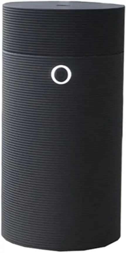 Portable Car Humidifier And Oil Diffuser USB Rechargeable Diffuser For Home Office And Car Use Black