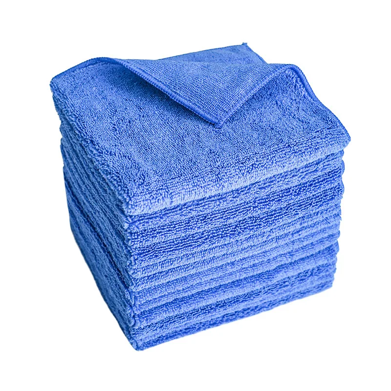 High-low pile car cleaning towel, microfiber, wborder car wash towel