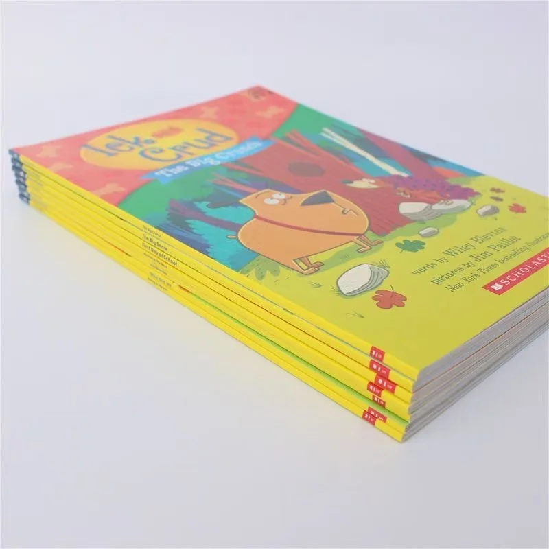 7 Volumes of Fat Dog and Thin Dog High-quality Version Volume Friend Kami Children English Books for Kid Bedtime Reading