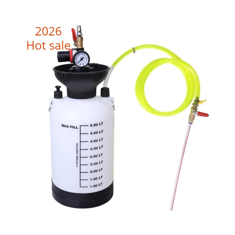 

Новый ручной заправочный насос для трансмиссионного масла 5л 8л, высокопневматический насос для трансмиссионной жидкости, масляный пневматический дозатор, бак для заливки моторного масла