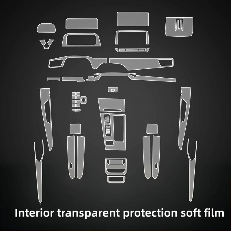 For 20-25 Volkswagen Viloran dedicated screen center console body interior film car modification transparent protective film