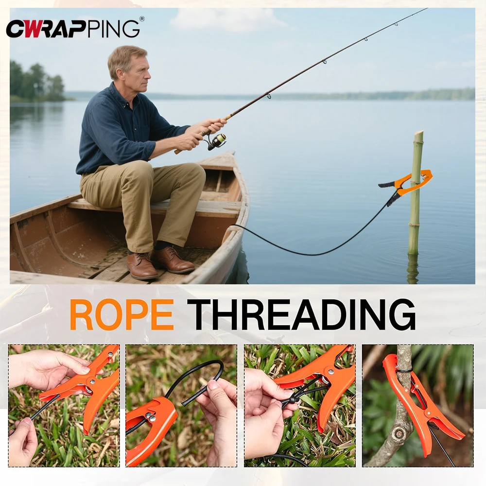 

Anchor for Fishing Boat Assessories Kayak With Large Grip Mouth Clamping Portable Accessories Camping Silent Brush Gripper Canoe