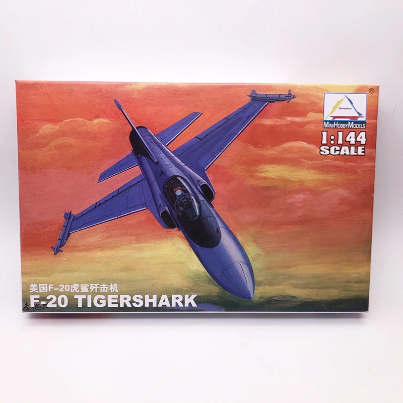1:144 Modern U.S. Air Force F-20 Fighter Military Aircraft Assembly Airplane Model