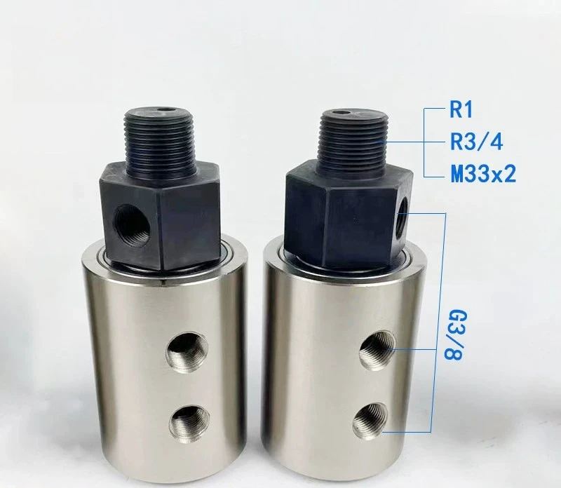1681 Rotary Joint, 30MPa High Pressure Hydraulic Oil Dual Circuit for Coiler, Slitter & Cold Rolling Mill Expansion Cylinder