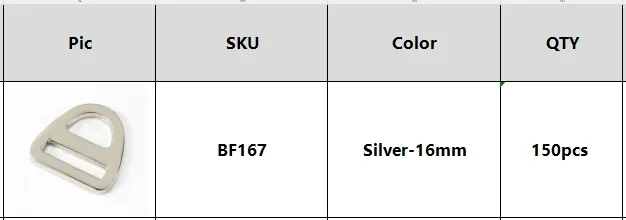 

For VIP Tyler Jay 150Pcs 16mm Silver Metal Buckles Adjust Belt Anti-skid Buckle