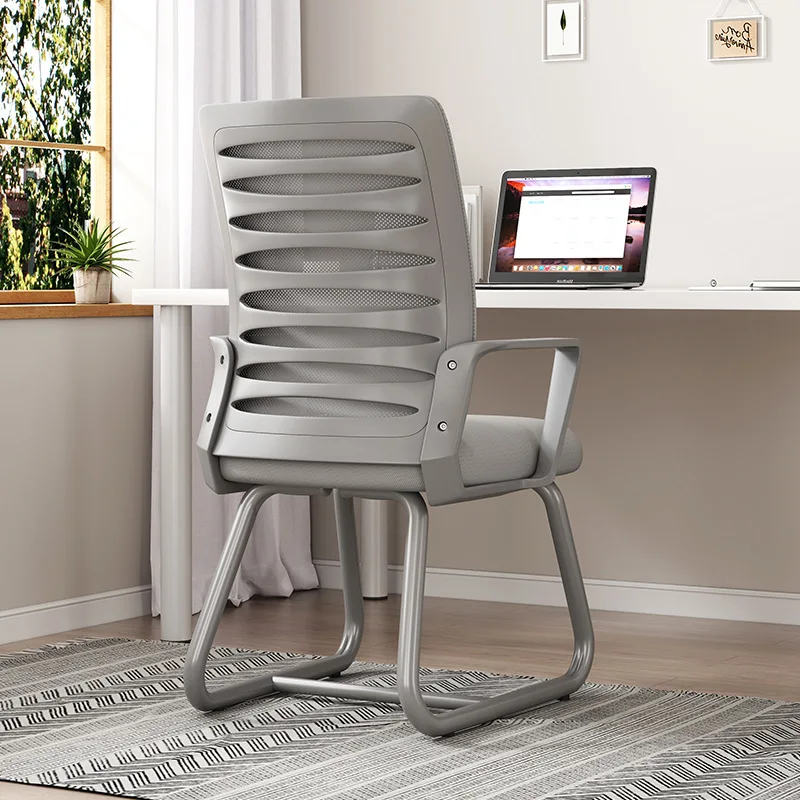 

2025 Small-Space Durable Height-Adjustable Swivel Study Chairs Long-Sitting Fatigue-Free Home Chair Backrest Silla De Escritorio