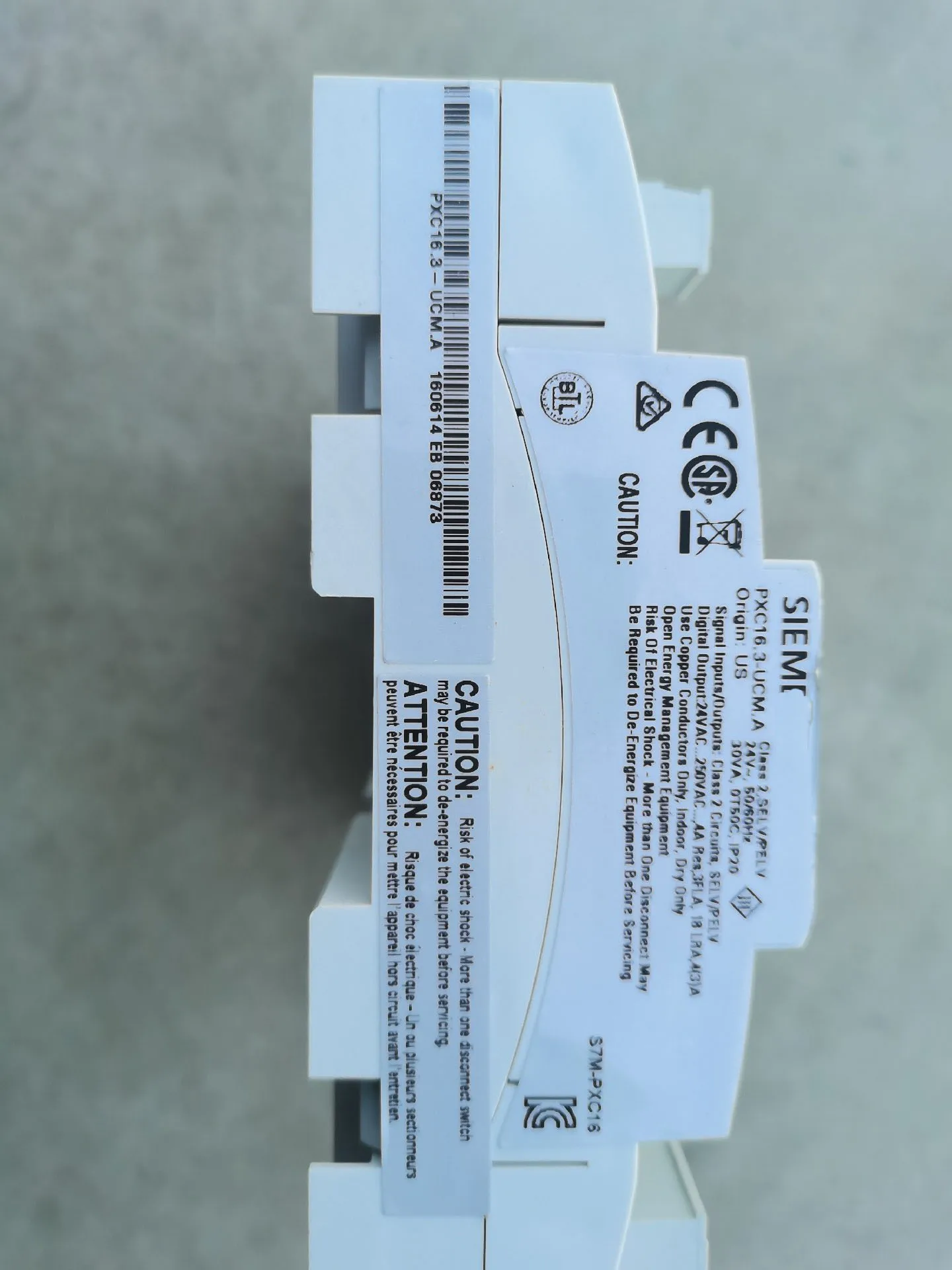 PXC16.3-UCM.A Smoke Control Model for Siemens