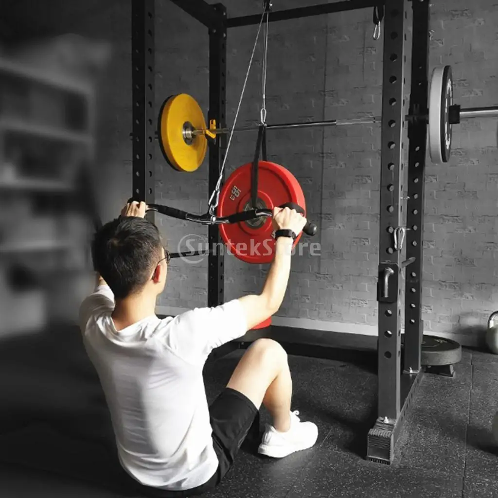 Kit de fijación de tope de bola de Cable de máquina de polea de gimnasio, máquina de Cable de peso, Kit de polea de tendedero, piezas de equipo de