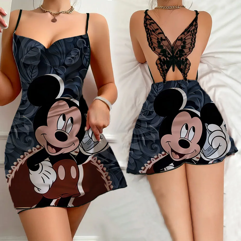 Night Wear Woman Sexy Nighty for Women Hot Romantic One Pieces Pajama Sets New Women\'s Pajamas Woman Free Shipping Cheap Minnie