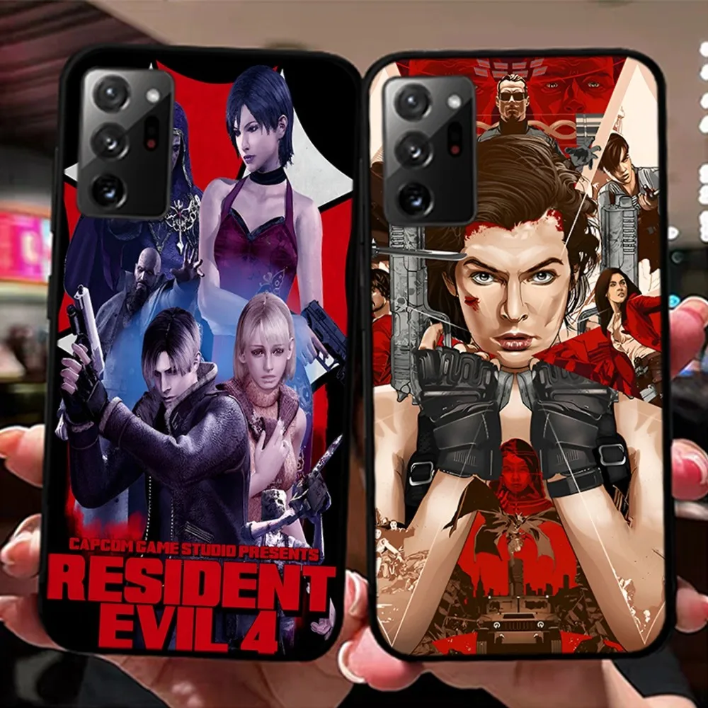 Video Game Resident Evil Phone Case For Samsung Note 8 9 10 20 pro plus lite M 10 11 20 30 21 31 51 A 21 22 42 02 03