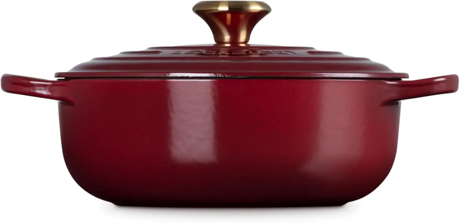 Sauteuse redondo de hierro fundido esmaltado, 3.5qt., Rhone