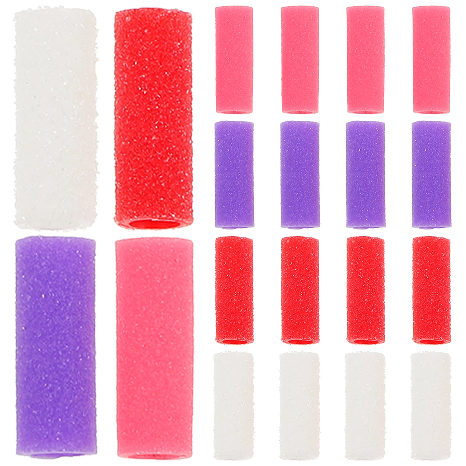 

32Pcs Nail Drill Sanding Bands Kit with Mandrels for Gel Polish Removal Fast Shaping and Buffing Home Salon Use Tools