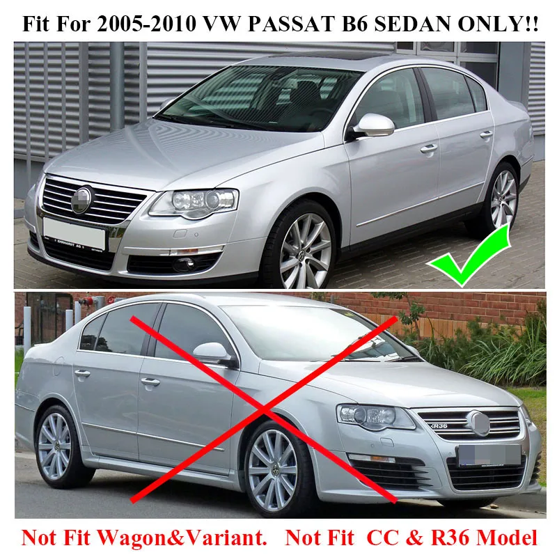 For VW Passat B6 3C 2005-2011 Sedan Mudflaps Splash Guards Mud Flap Mudguards Fender 2006 2007 2008 2009 2010 Set Mud Flaps