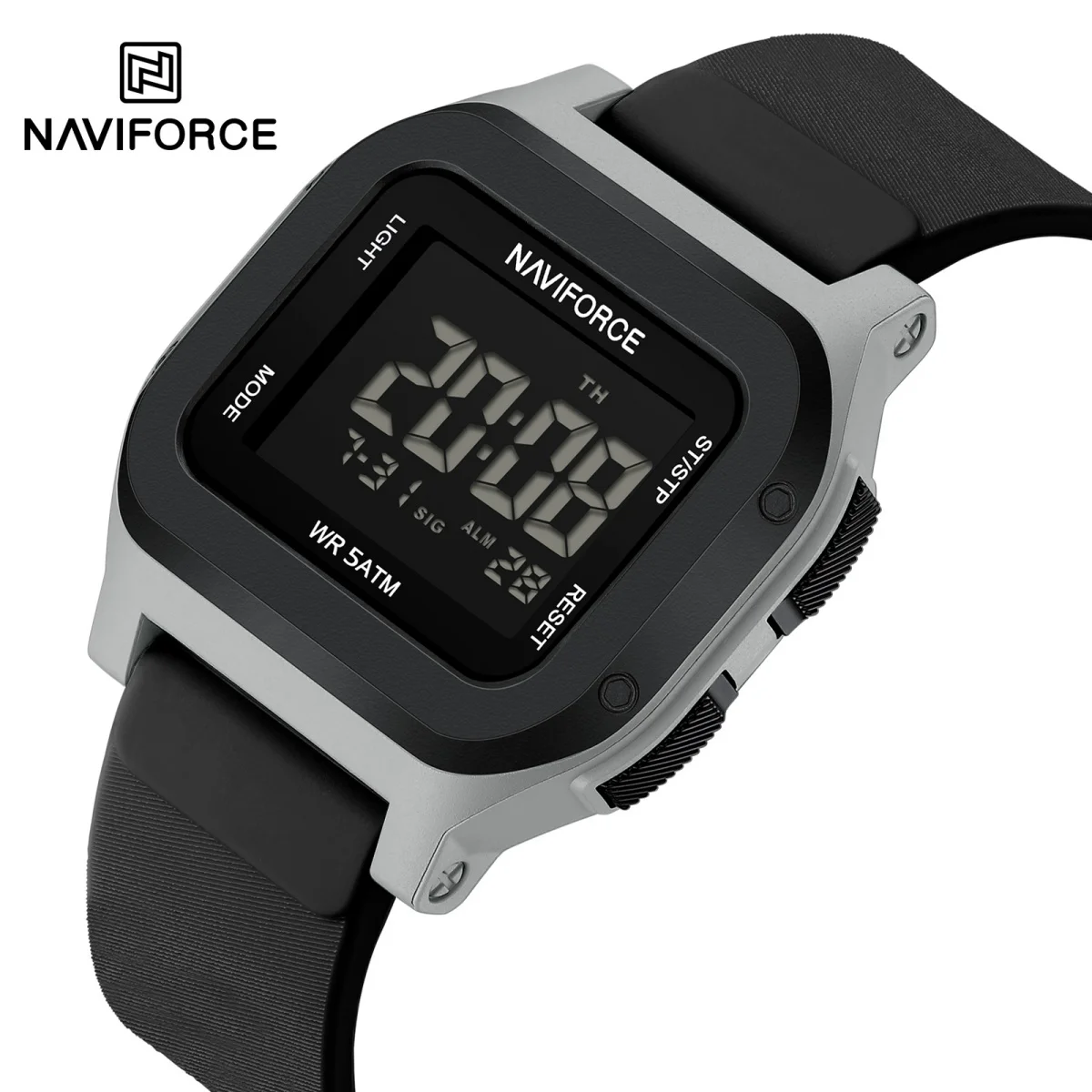 NAVIFORCE 7137 Fashion New Student Watch Men Outdoor Electronic Shock Digital Watches Sport Man Wristwatches Reloj Masculino